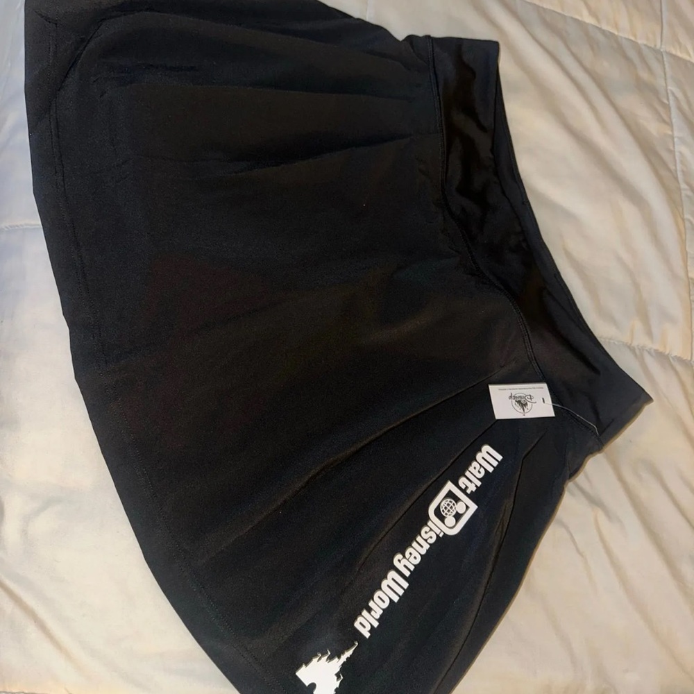 Walt Disney World Black Skort Skirt